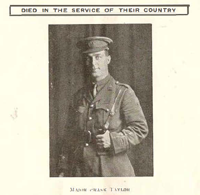 1919_WWI_died_taylor_major
